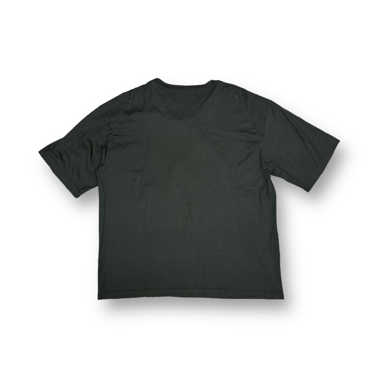 定価18700円 YUKI HASHIMOTO Y NECK T-SHIRTS ワイネックTシャツ カットソー ユウキハシモト TS-01-0001 ブラック L 72391A5