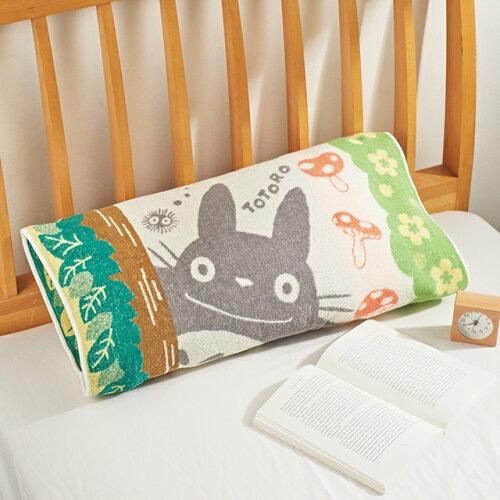 5営業日で発送 丸眞 となりのトトロ 森林浴 タオル枕カバー メーカー在庫少量 入数 10