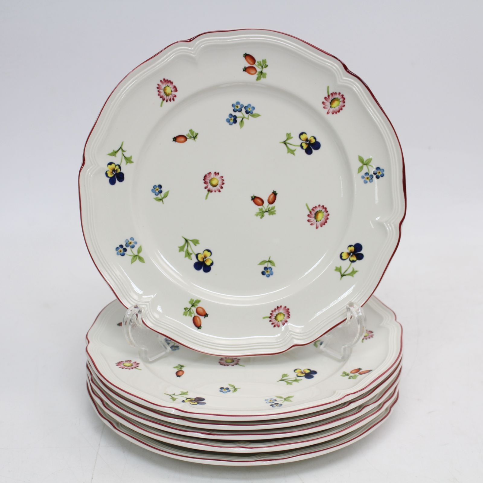 IS527)【6枚セット/美品】ビレロイ＆ボッホ Villeroy＆Boch プチ