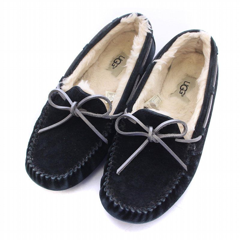 UGG Australia アグ モカシン ブラック 24cm相当 UGG Australia アグ モカシン ブラック 24cm相当