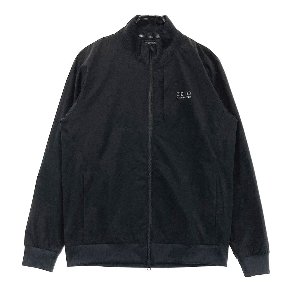 サイズ L ZERO HALLIBURTON ゼロハリバートン ジップジャケット ブラック系 240101541138 ゴルフウェア メンズ ストスト