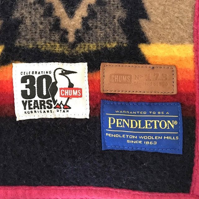 CHUMS×PENDLETON チャムスｘペンデルトン 30th アニバーサリーブランケット - メルカリ