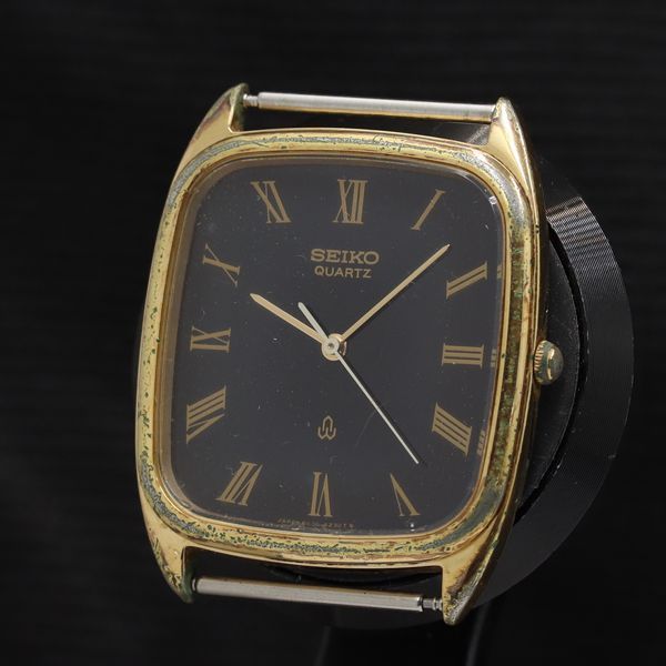 Vintage 70s】SEIKO シャリオ スクエア ブラック文字盤 【公式通販】