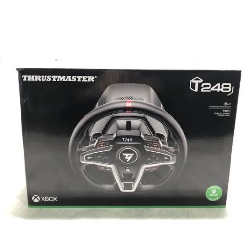 極美品】Thrustmaster スラストマスター レーシングコントローラー T248 ハイブリッドフォースフィードバック 磁気パドルシフト  ペダル同梱 K0823 0909ML012 0120240906102696 - メルカリ