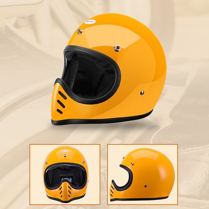 AMZ MTX フルフェイスヘルメット ビンテージヘルメット バイク#04 ...