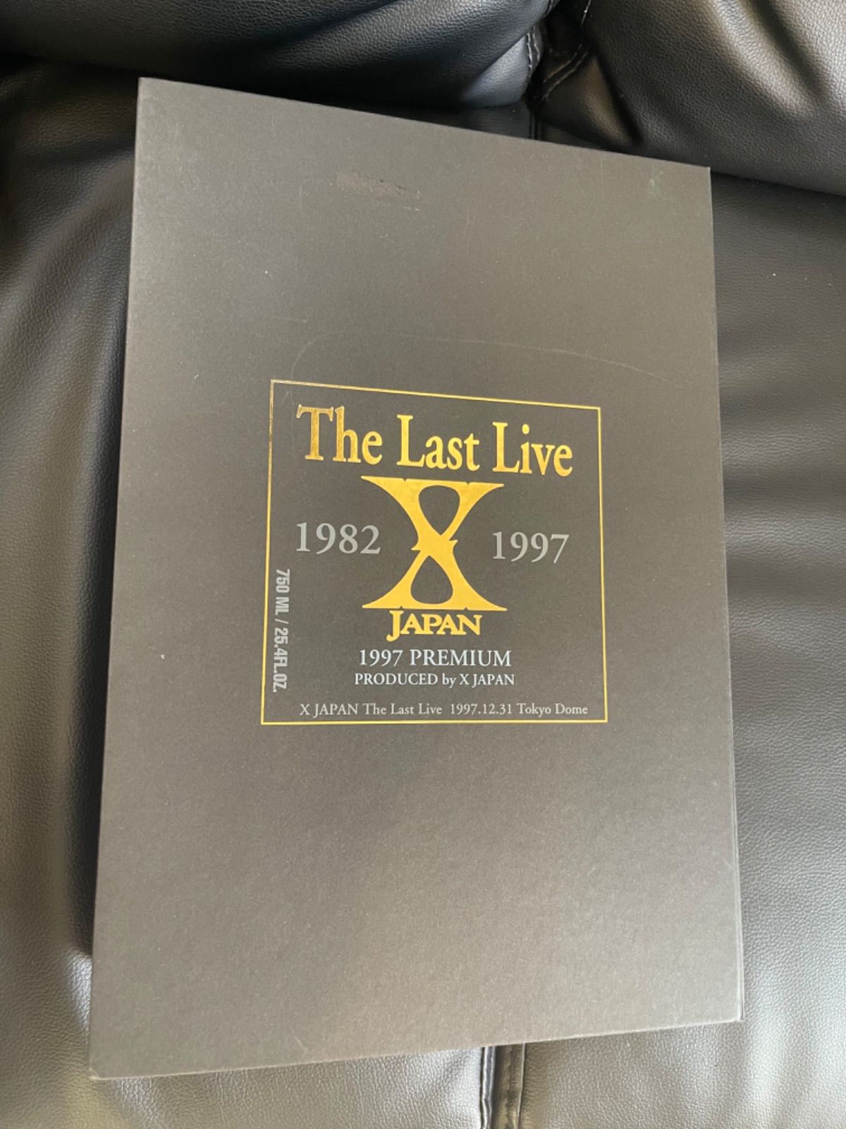 X JAPAN　The Last Live シリアルナンバー 刻印付 超レア品】X JAPAN LAST LIVE シリアルナンバー付き