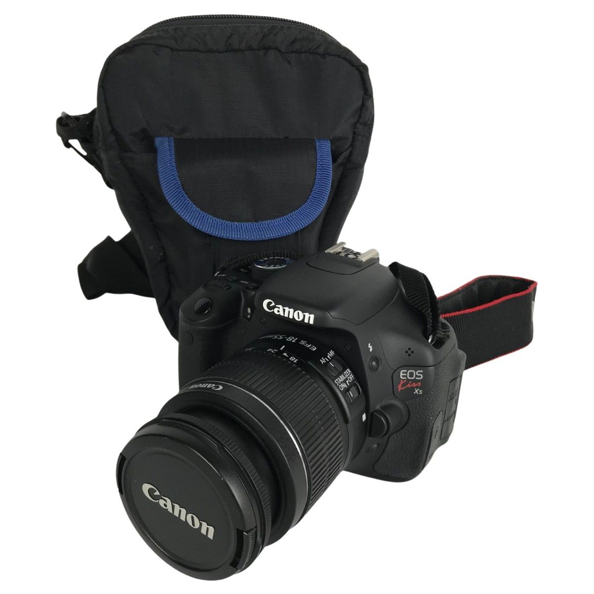 □□CANON キャノン デジタル一眼レフカメラ EOS kiss X5 ZOOMレンズ18 