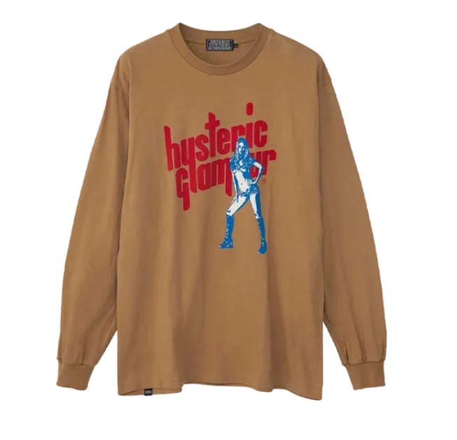 Hysteric Glamour SOUND VIBRATION Tシャツ ベージュ XLサイズ
