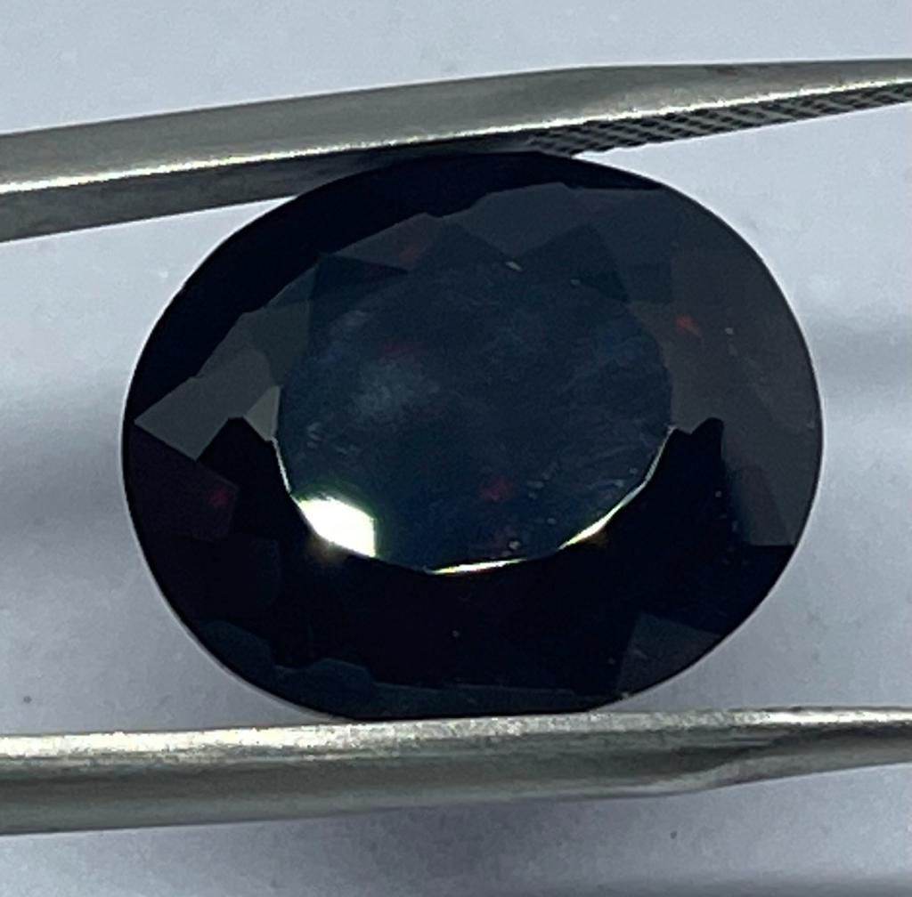 天然アルマンディンガーネット 28.140ct 宝石鑑別書付き - メルカリ