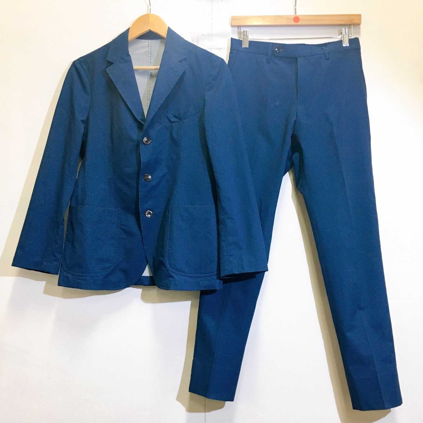 EDIFICE エディフィス　スーツセットアップ　新品未使用　タグ付き ANAがエディフィスとコラボ、旅行に最適な防しわ性のあるセットアップ