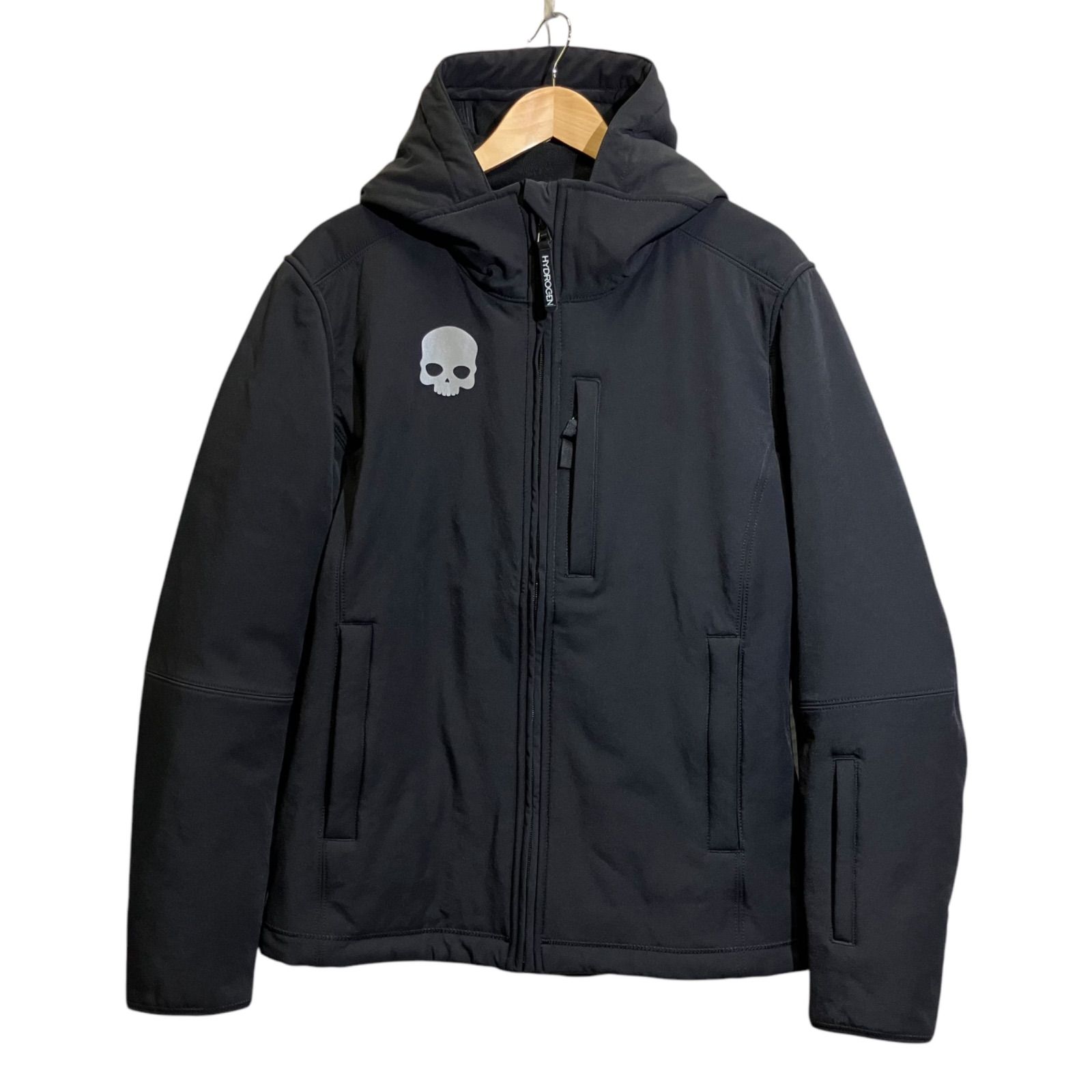 美品】HYDROGEN ハイドロゲン ジャンパー マウンテンジャケット フード  