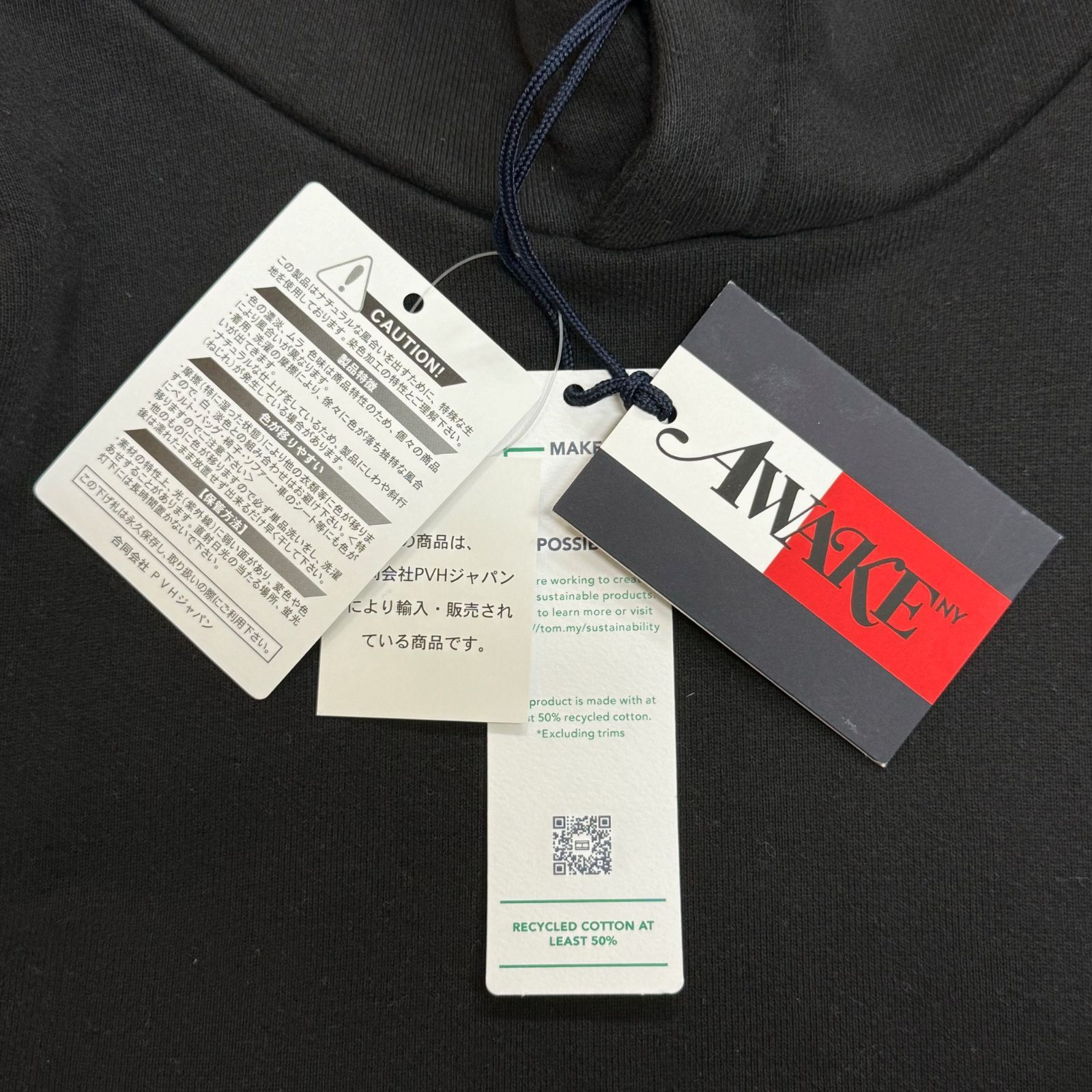 定価37400円 未使用品 Awake NY × Tommy Jeans コラボ クレストロゴ