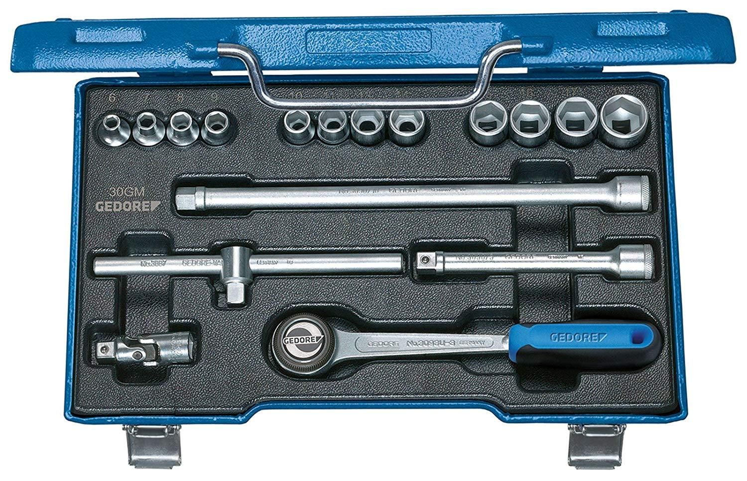 2営業日で発送 ゲドレー Gedore 6235980GEDORE ソケットセット 3 8 30GMU‐38551299