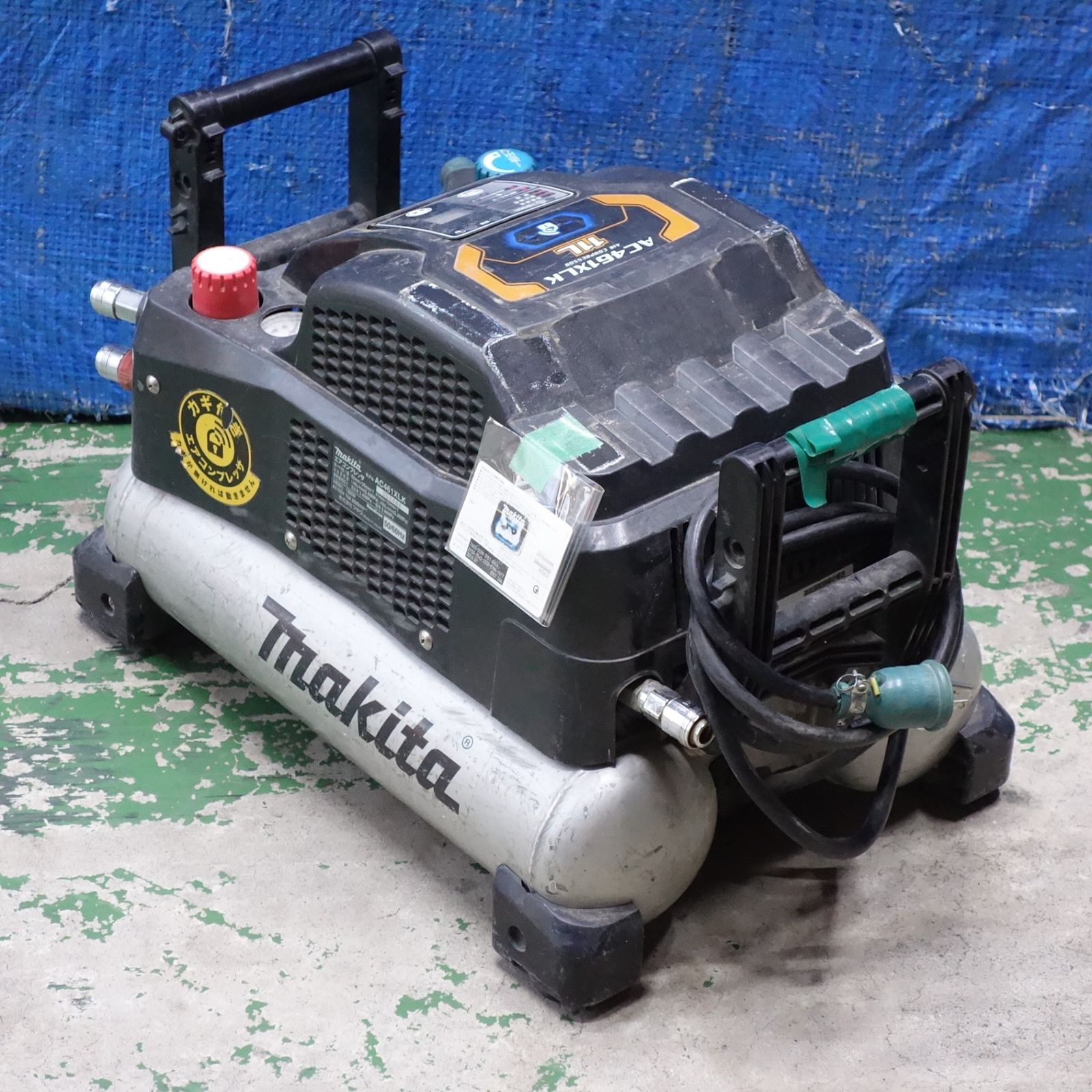 ジャンク品　Makita AC461XL-K 高圧コンプレッサー 本体 Yahoo!オークション -「マキタ ac461xl」の落札相場・落札価格