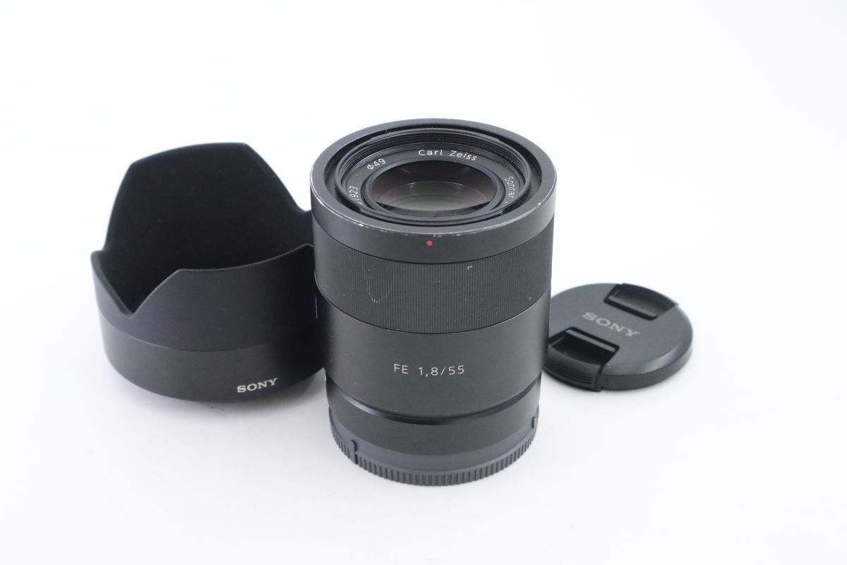 SONY Carl Zeiss Sonnar FE 55mm F|1.8 ZA T* ソニー AFレンズ f03424