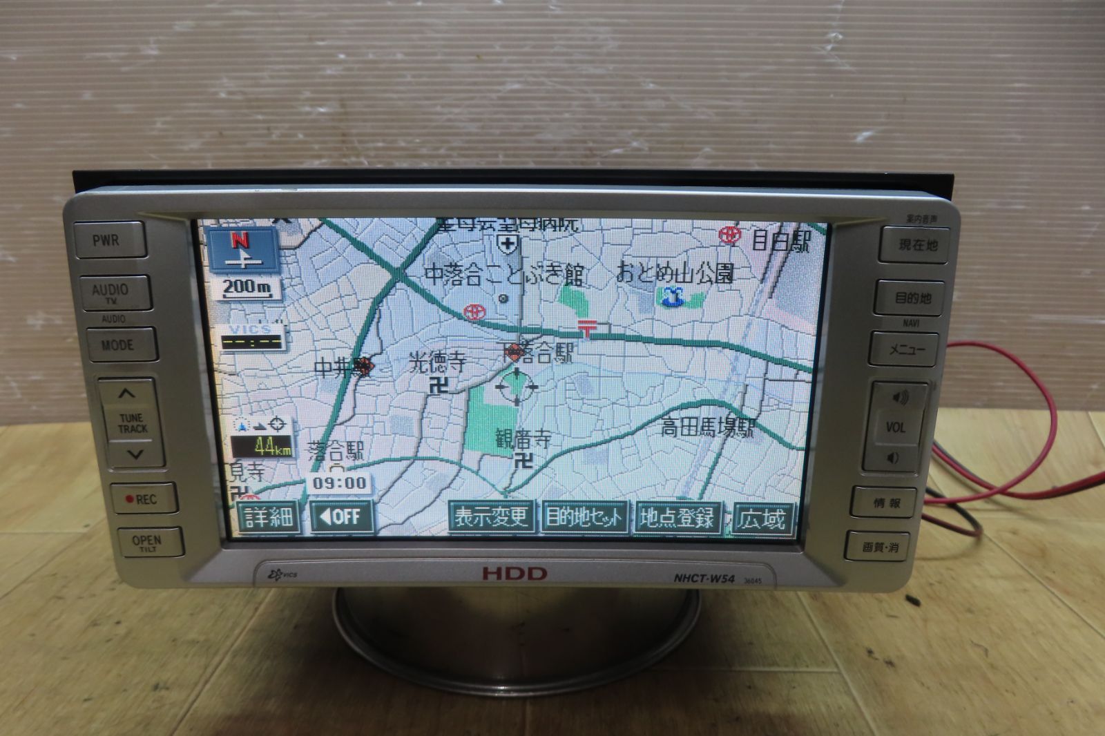 ◇【NHCT-W54】 整備済 トヨタ純正 HDDナビ　2005年◇a