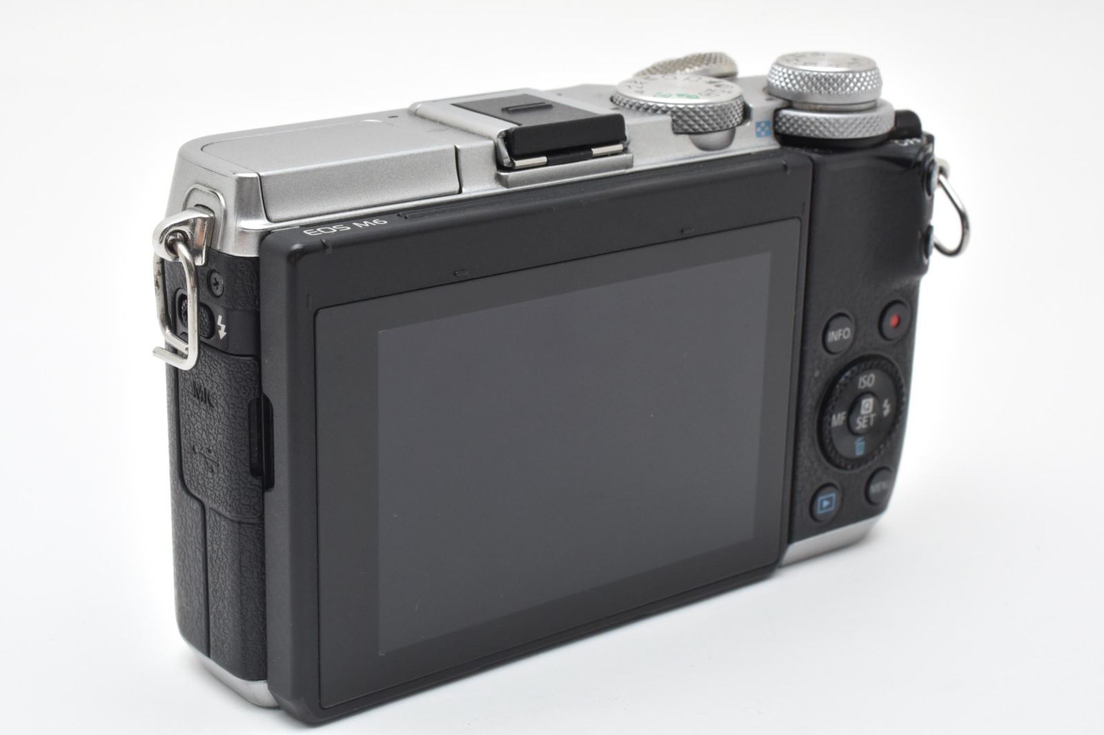 Canon ミラーレス一眼カメラ EOS M6 レンズキット(シルバー) EF-M15