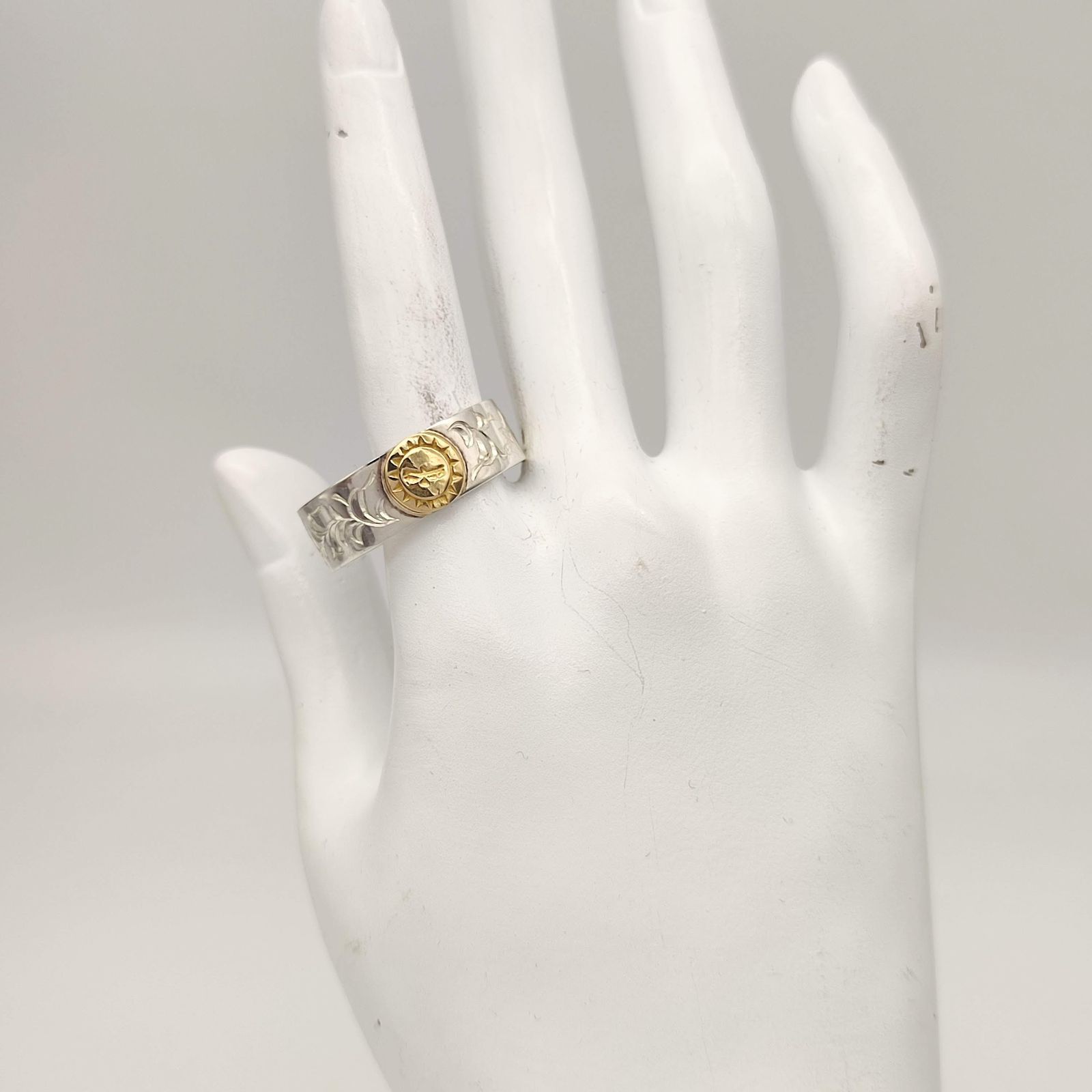 超美品】TADY&KING タディ＆キング アラベスク平打ちリング イーグル