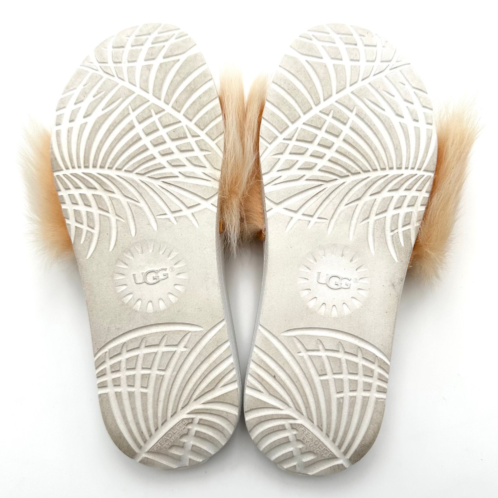 極美品】UGG アグ サンダル 24㎝ ファー W ROYALE TIPPED