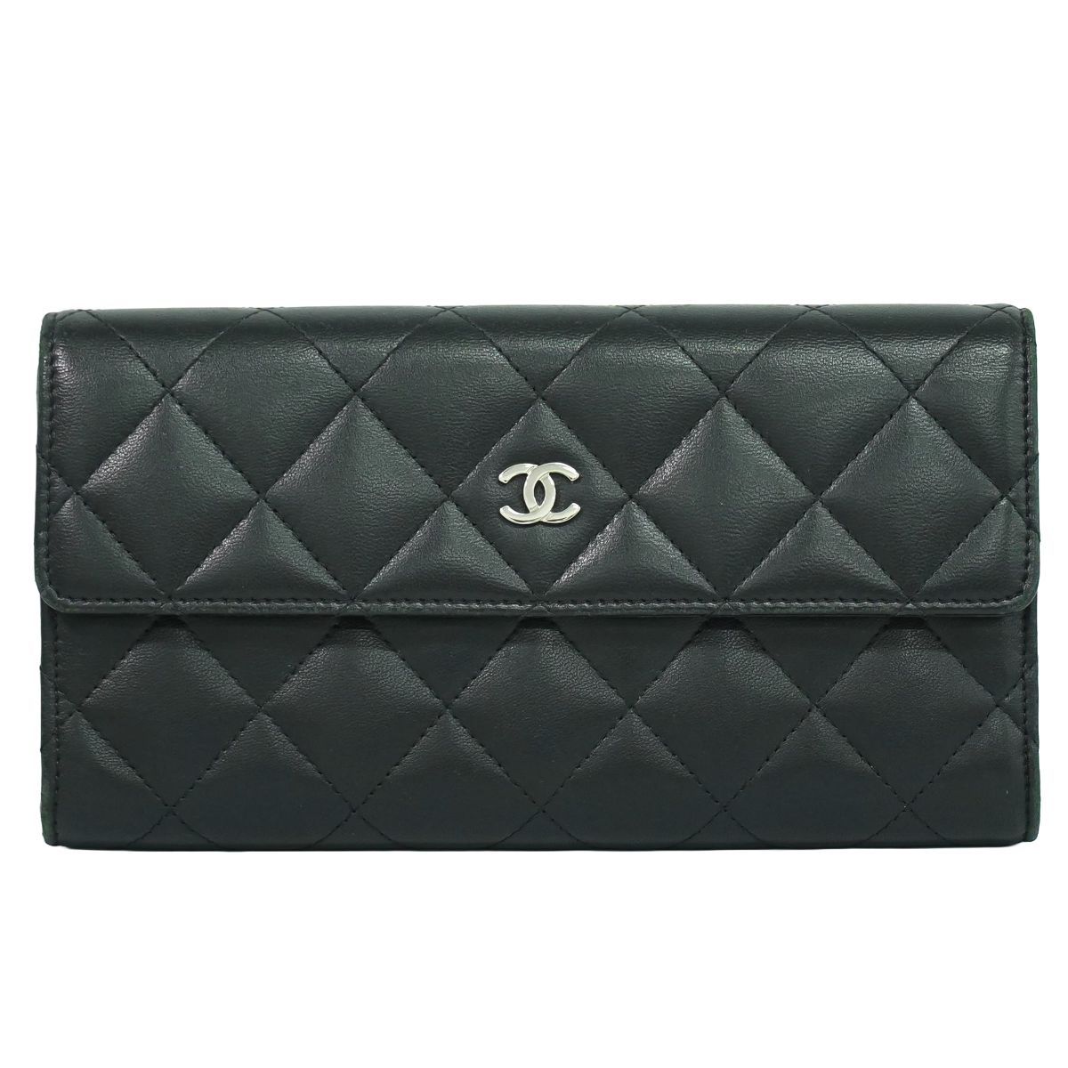 本物 CHANEL シャネル ココマーク マトラッセ 長財布 ロング 本物 CHANEL シャネル ココマーク マトラッセ 長財布 ロング
