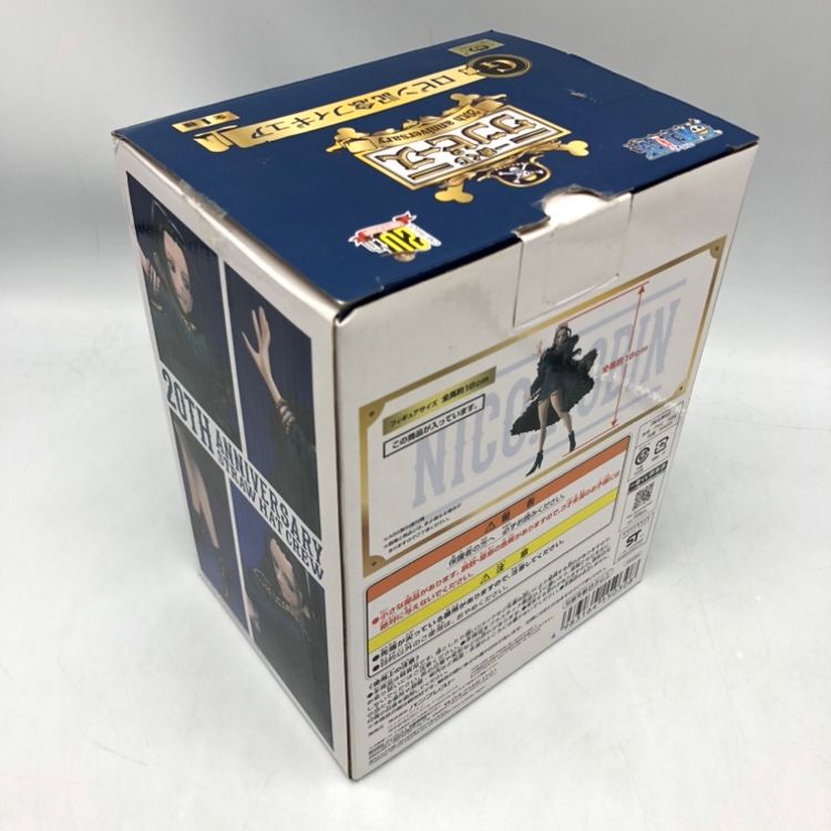 BANPRESTO - 【中古】バンプレスト 一番くじ ワンピース 20th anniversary G賞 ニコ・ロビン 未開封品[97][240097211602] Amazon.co.jp: 一番くじ ワンピース 20th anniversary G賞