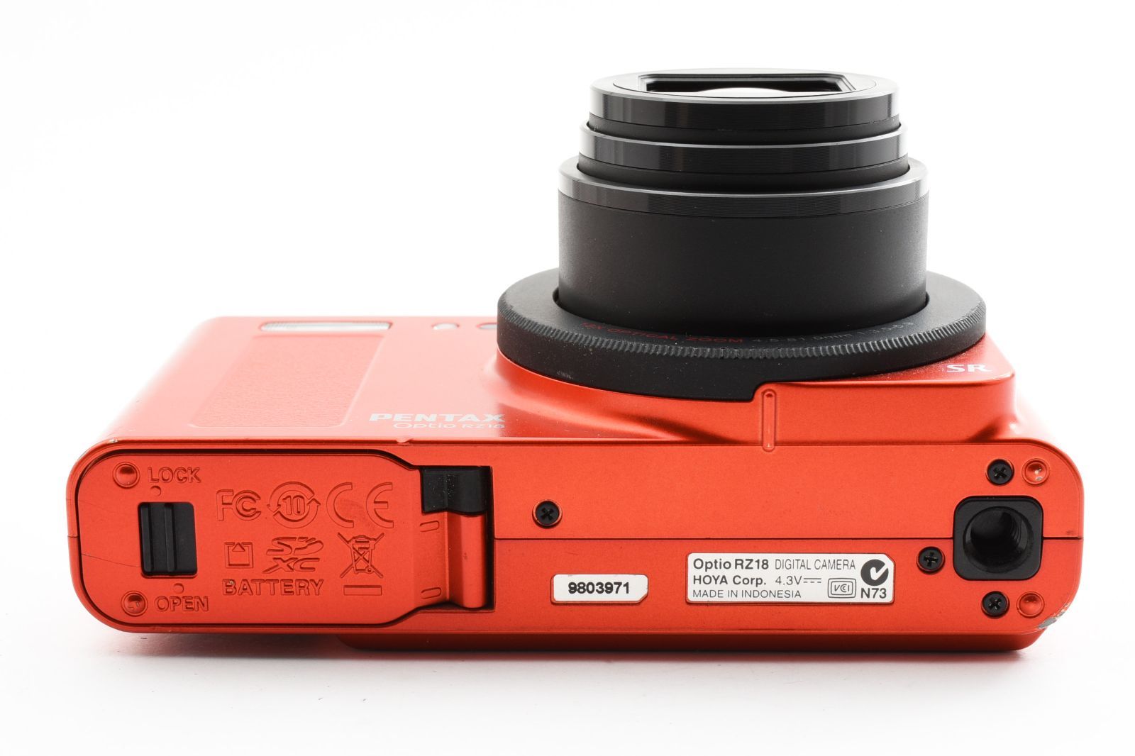 ペンタックス PENTAX Optio RZ18 (オレンジ) コンパクトデジタル