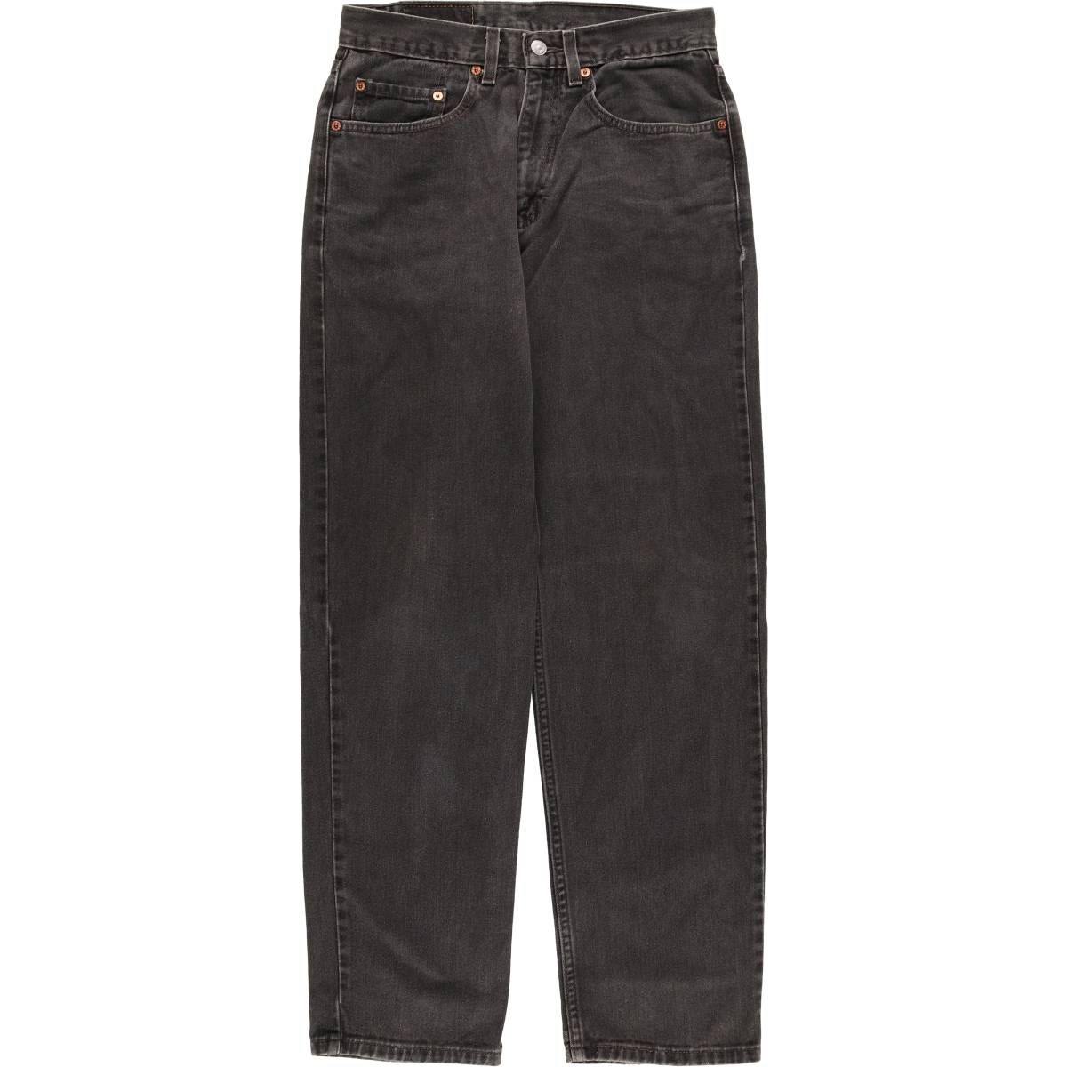 古着 00年代 リーバイス Levi s 550 RELAXED FIT ブラックデニム テーパードデニムパンツ メンズw30相当|eaa419486