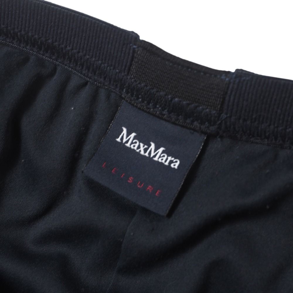 MAX MARA マックスマーラ ロングスカート サイズXS LEISURE 無地 紺  
