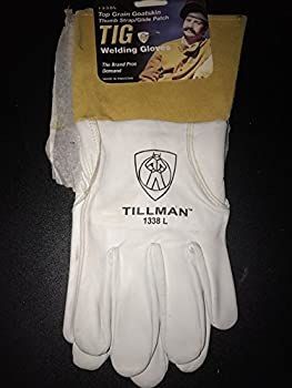 Tillman 1338 Top Grain Goatskin TIG Glove with Glide Patch Large