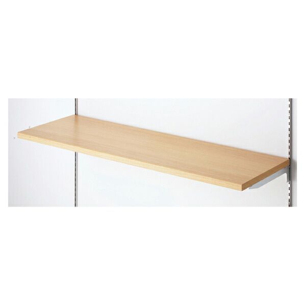 木棚セット W120cmタイプ D35cm エクリュ  61-751-50-1 