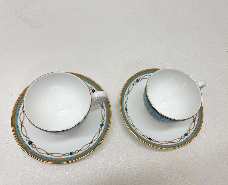 未使用 Wedgwood ウェッジウッド ターコイズジュエル プレート 27cm 2