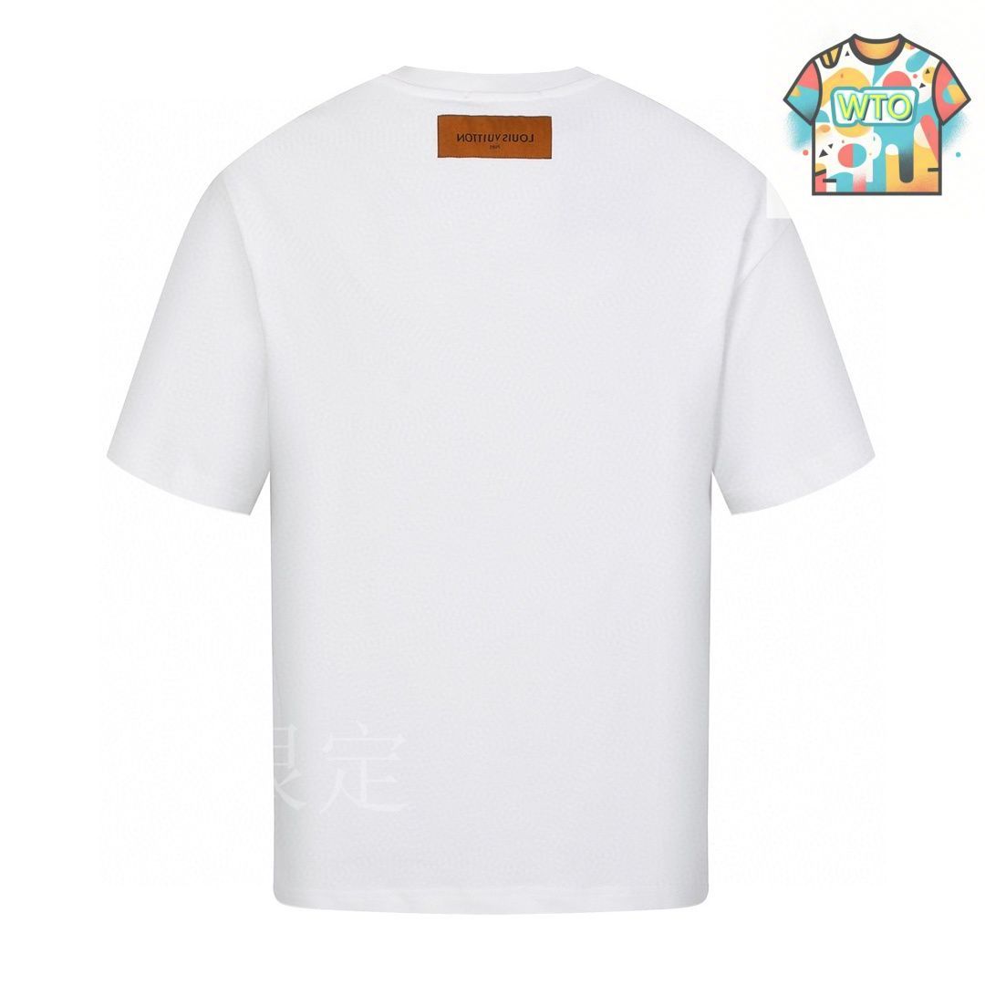 【鮮やかな色合い＊】夏らしさ全開★ LouisVuitton ロゴTシャツ 夏にぴったりな爽やかデザイン♪】Louis Vuitton☆Tシャツ