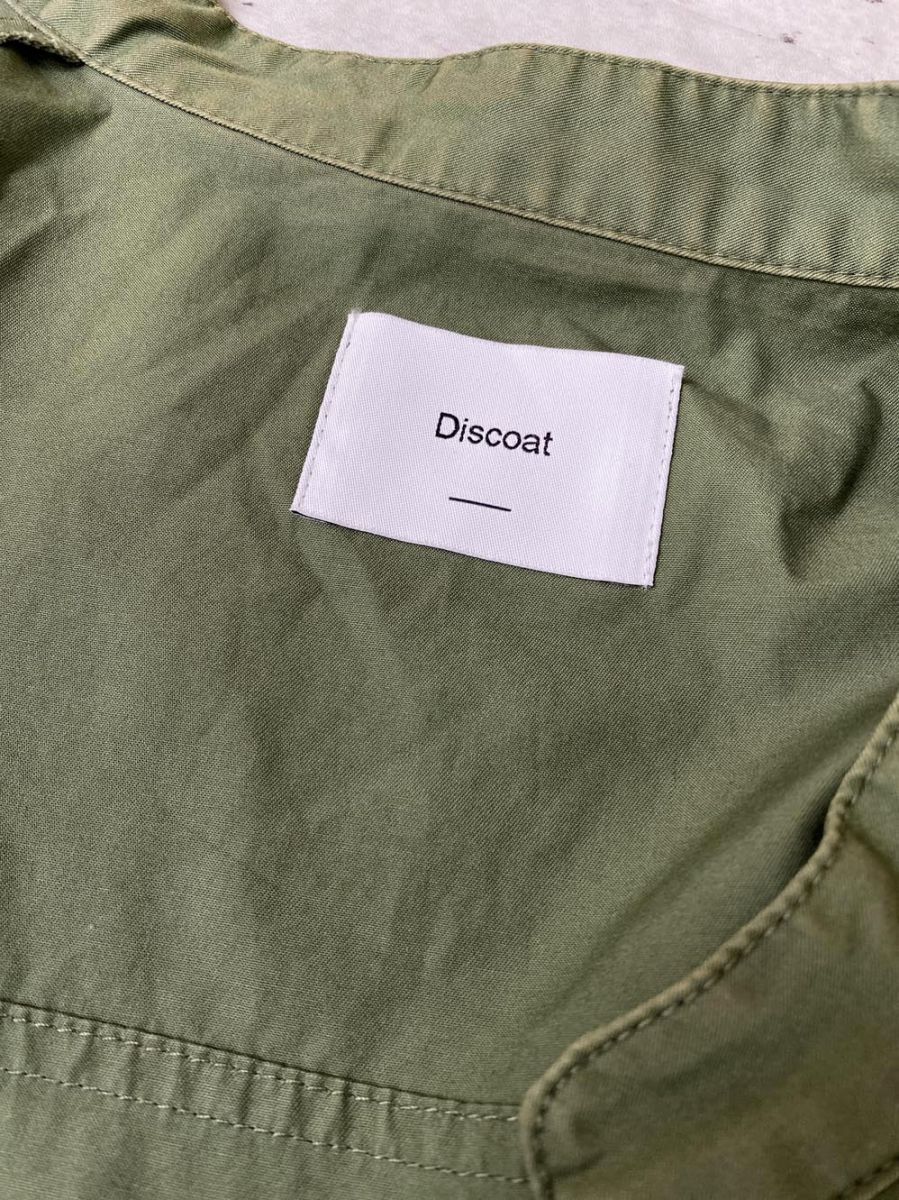 Discoat ディスコート スタンドネックミニタリー ベスト sizeF/カーキ ◇■レディース