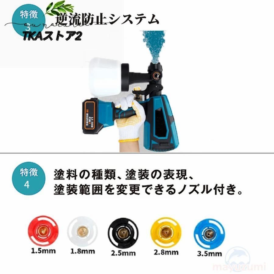 コードレススプレーガン 電動スプレーガン