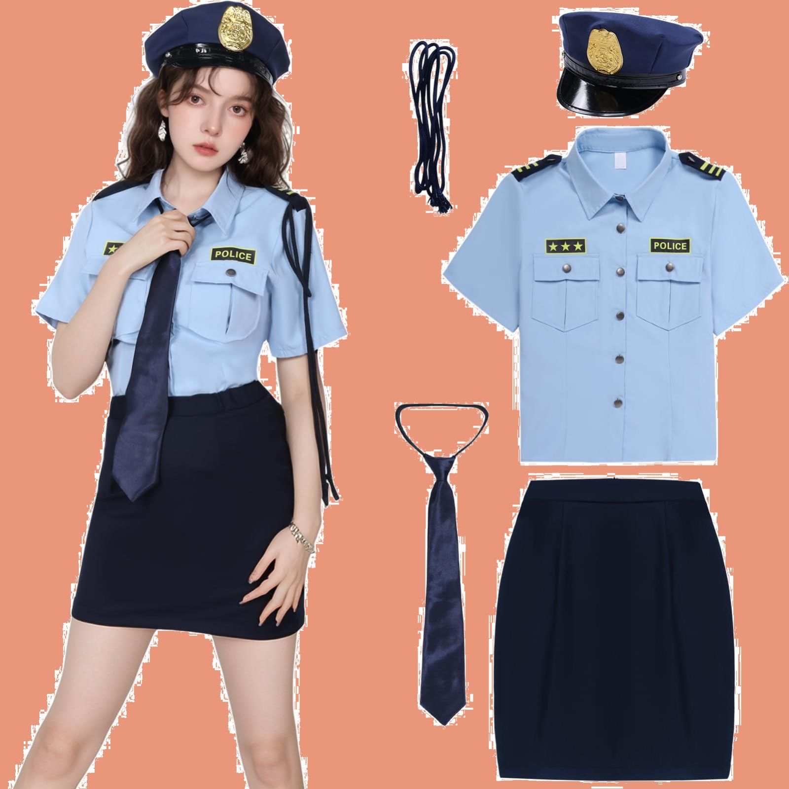 ポリス コスプレ 女性用」の人気商品一覧 | 安い商品を通販サイトから