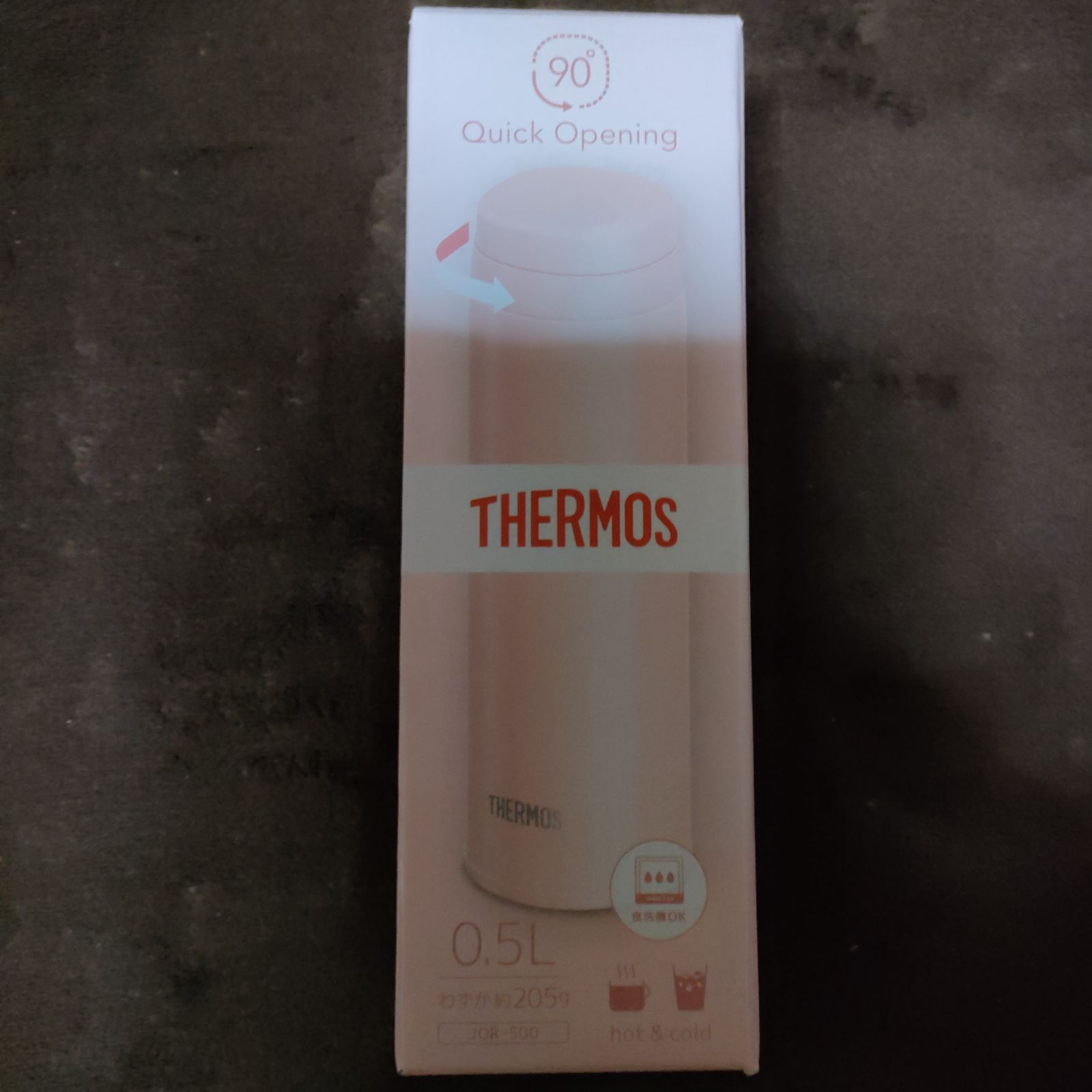 新品] サーモス真空断熱ケータイマグ0.5L用☆シェルピンク色