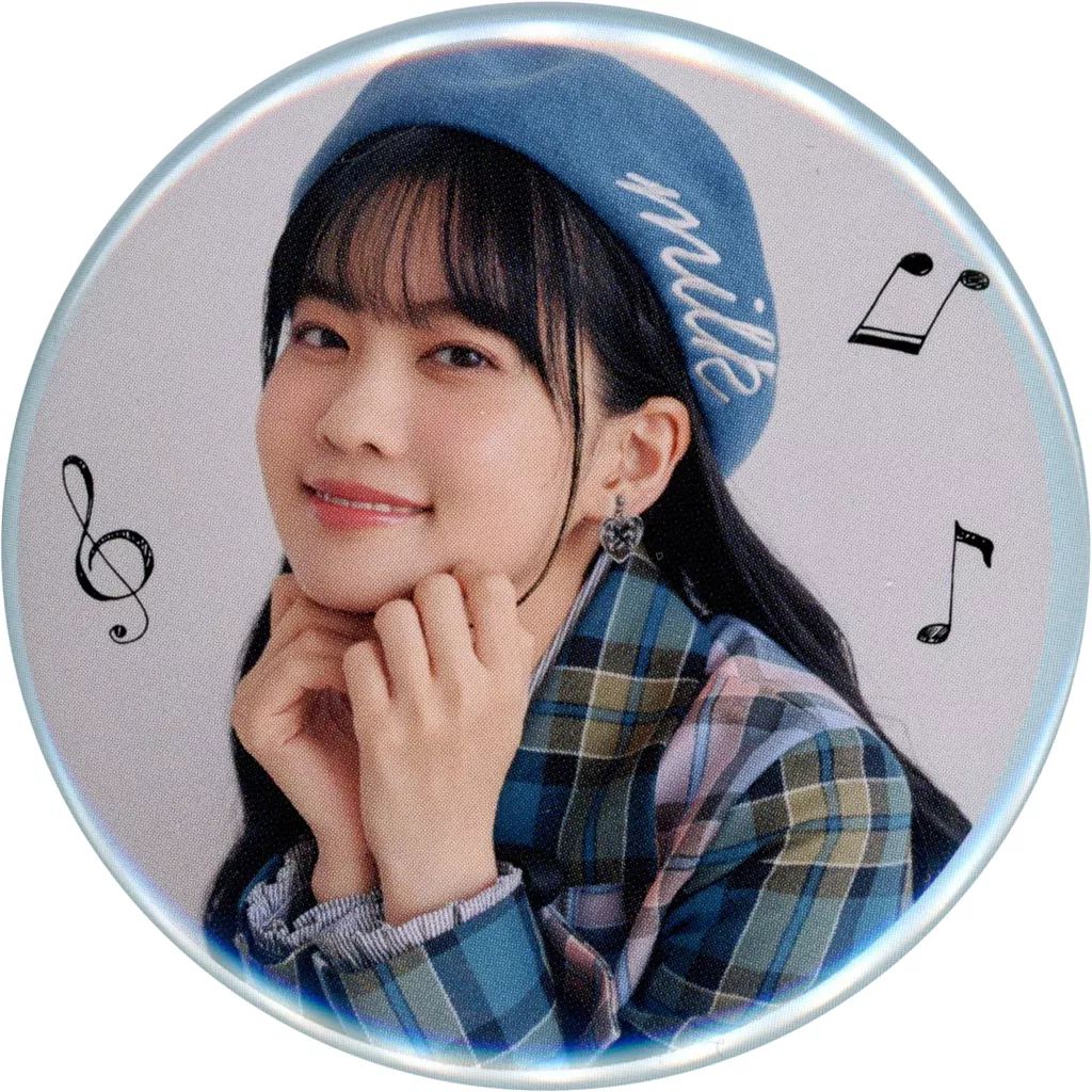 中古】バッジ・ピンズ 大西亜玖璃(両手顎先/左向き) 缶バッジ 「CD