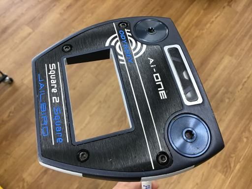 オデッセイ Ai-ONE SQUARE 2 SQUARE JAILBIRD 33インチ パター PT STROKE LAB 90 スチール フレックスその他 メンズ 男性用 右利き 右用 Cランク ゴルフクラブ