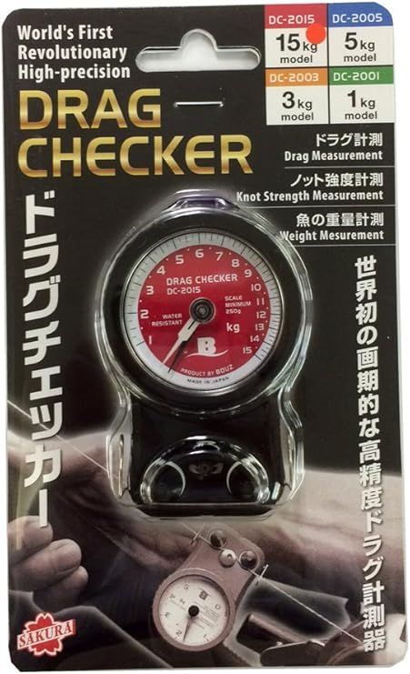 櫻井釣漁具 BOUZ ドラグチェッカー 1kg|3kg|5kg|15kg