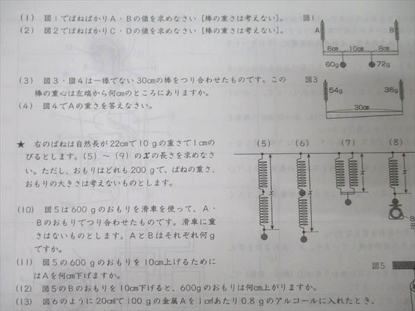 SAPIX サピックス 小6 理科確認テスト コアプラス 総確認 第1～8