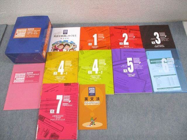 英語学習アカデミックパック　TOEFL(R)ITP スターターキット 英語学習教材 【TOEFL ITPスターターキット】｜英語・語学学習