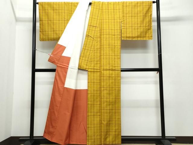 平和屋着物○上質な紬 吉野間道 正絹 逸品 未使用 CAAR8255vf - メルカリ 