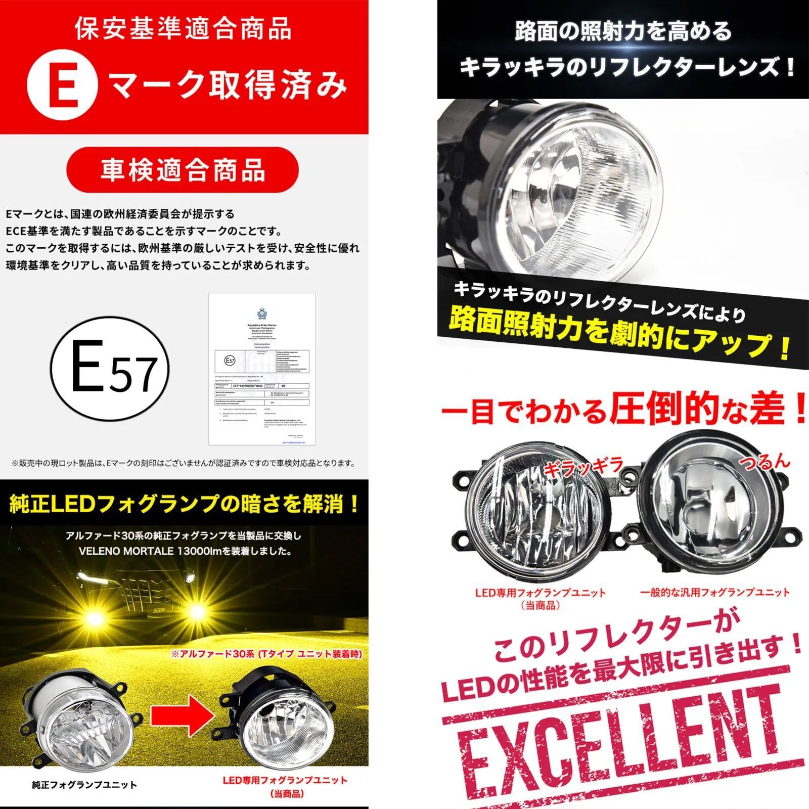 フォグランプユニット VELENO フォグランプ交換 Sタイプ 新品未使用 フォグランプユニット フォグランプ ユニット Sタイプ 純正