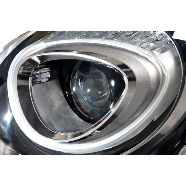 純正タイプDEPO製フィアット500 ハロゲンヘッドライト新品未使用 DRL