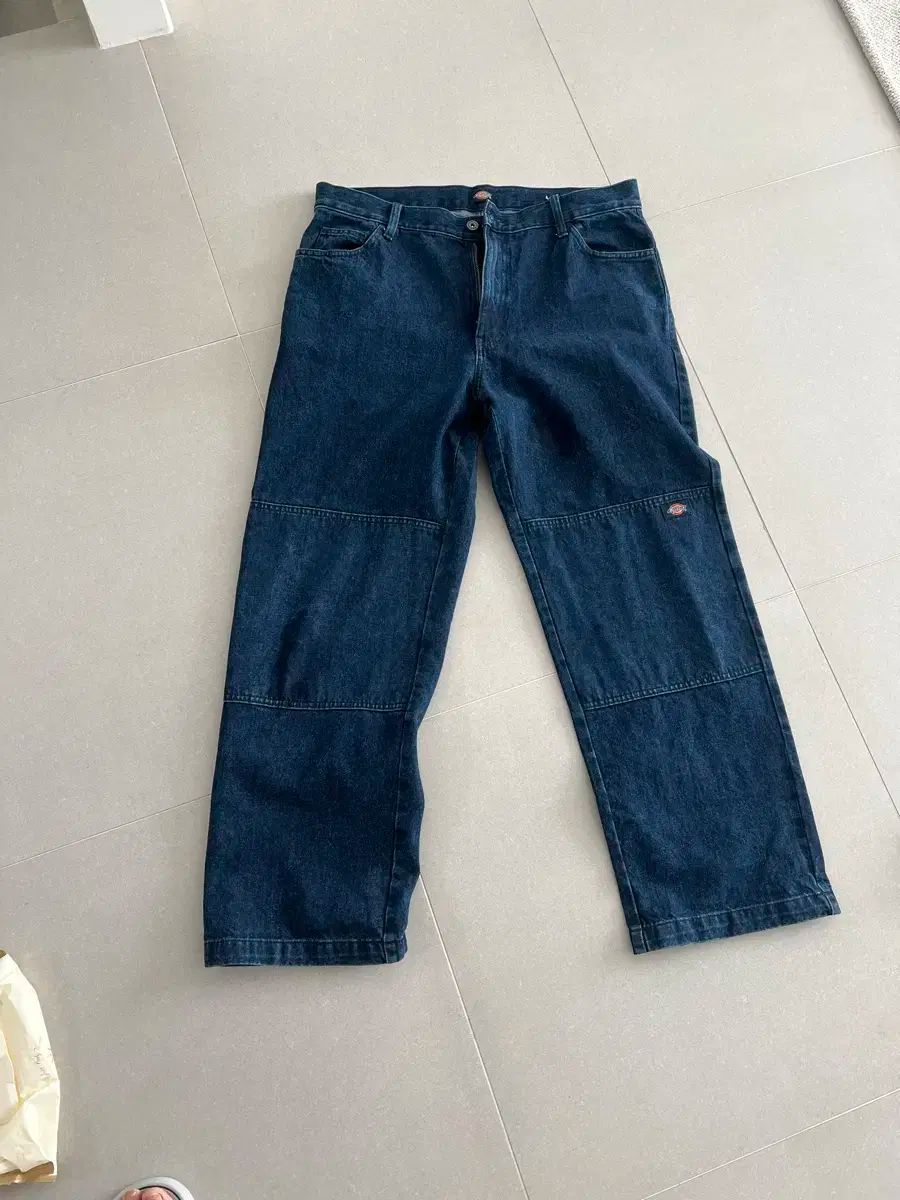 【雷市場（ポンジャン）商品韓国直送】 DICKIES(ディッキーズ) ダブルニー デニム 36x32