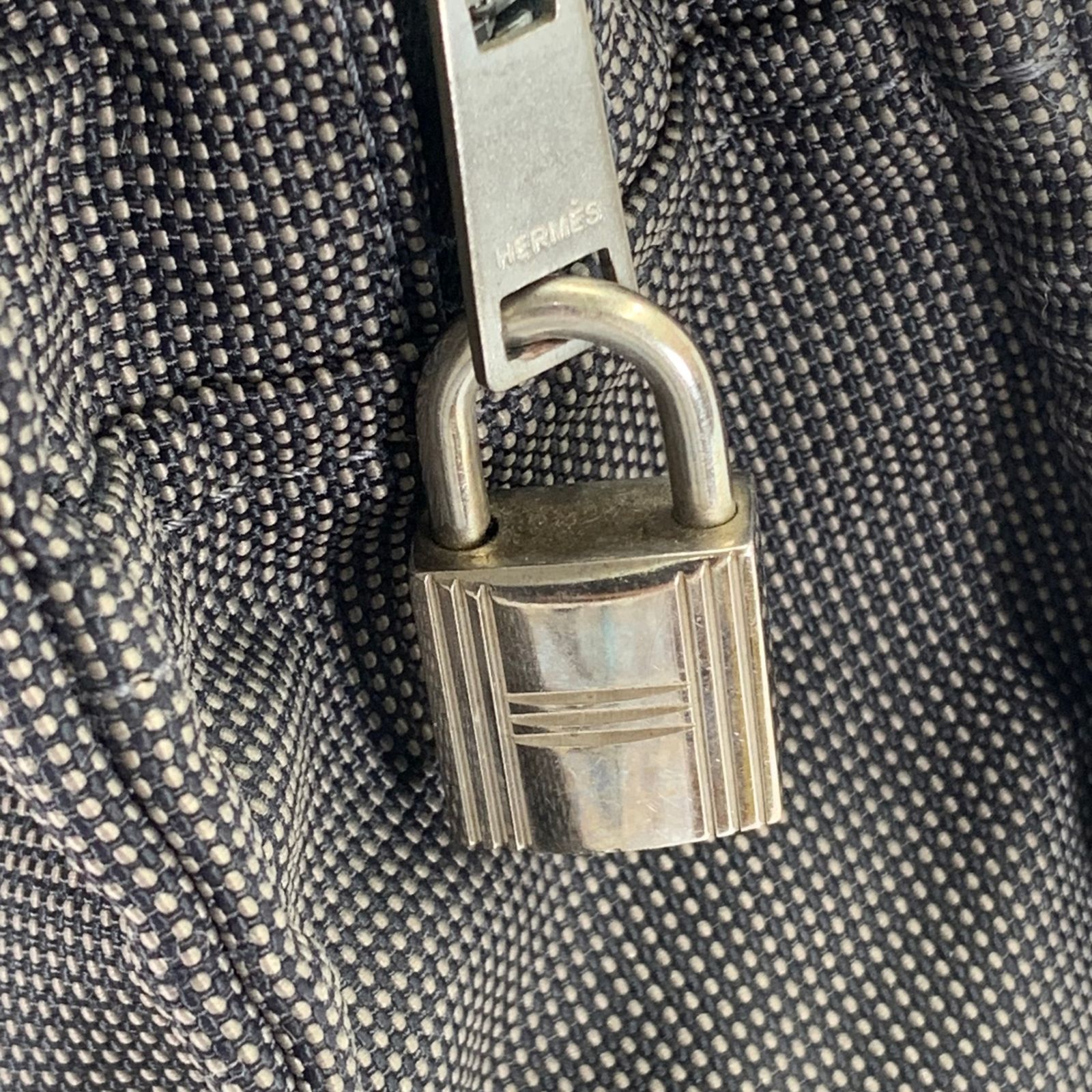HERMES エルメス エールライン MM キャンバストートバッグ *鍵なし 