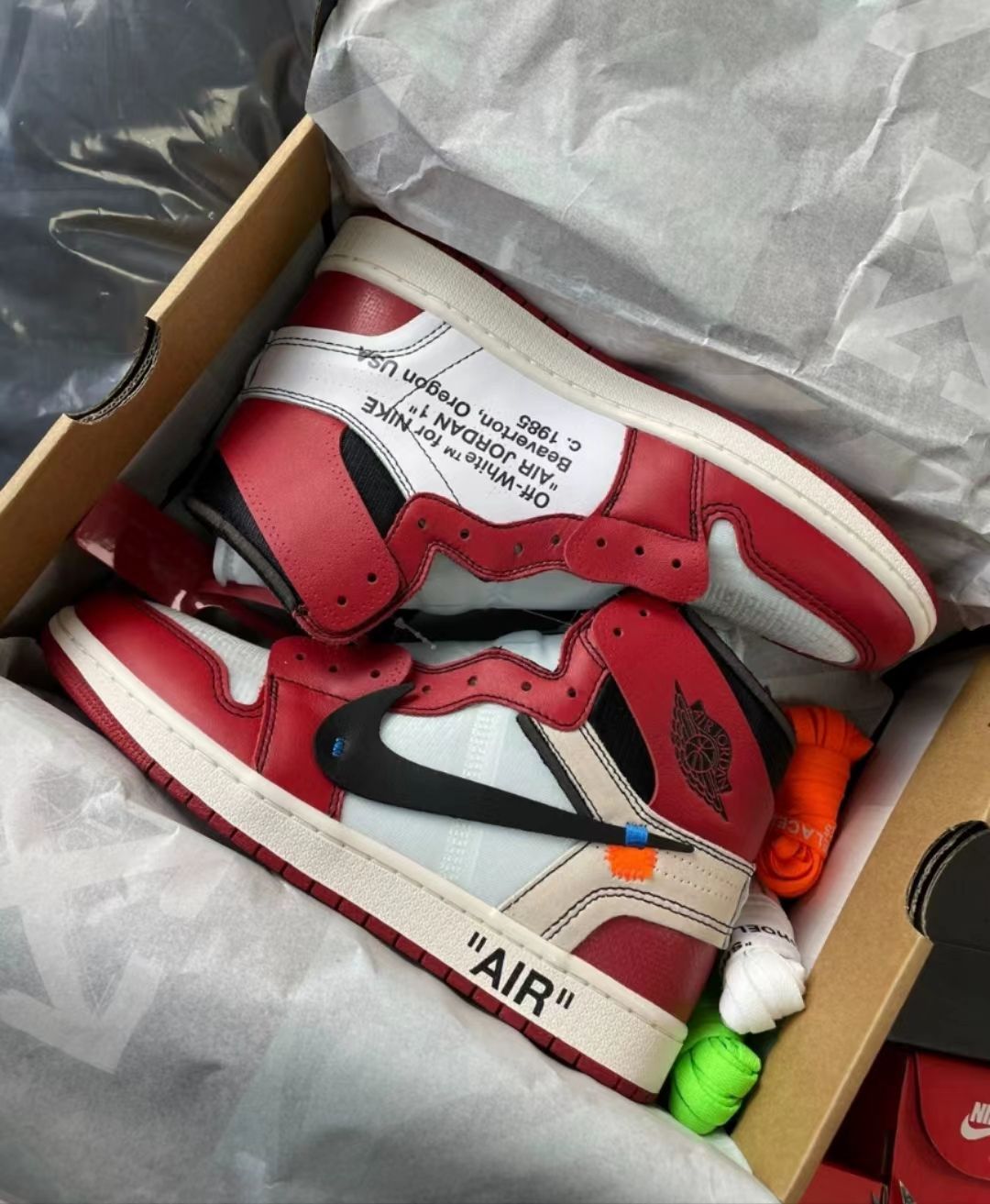 Air jordan 1 hotsell off white the ten