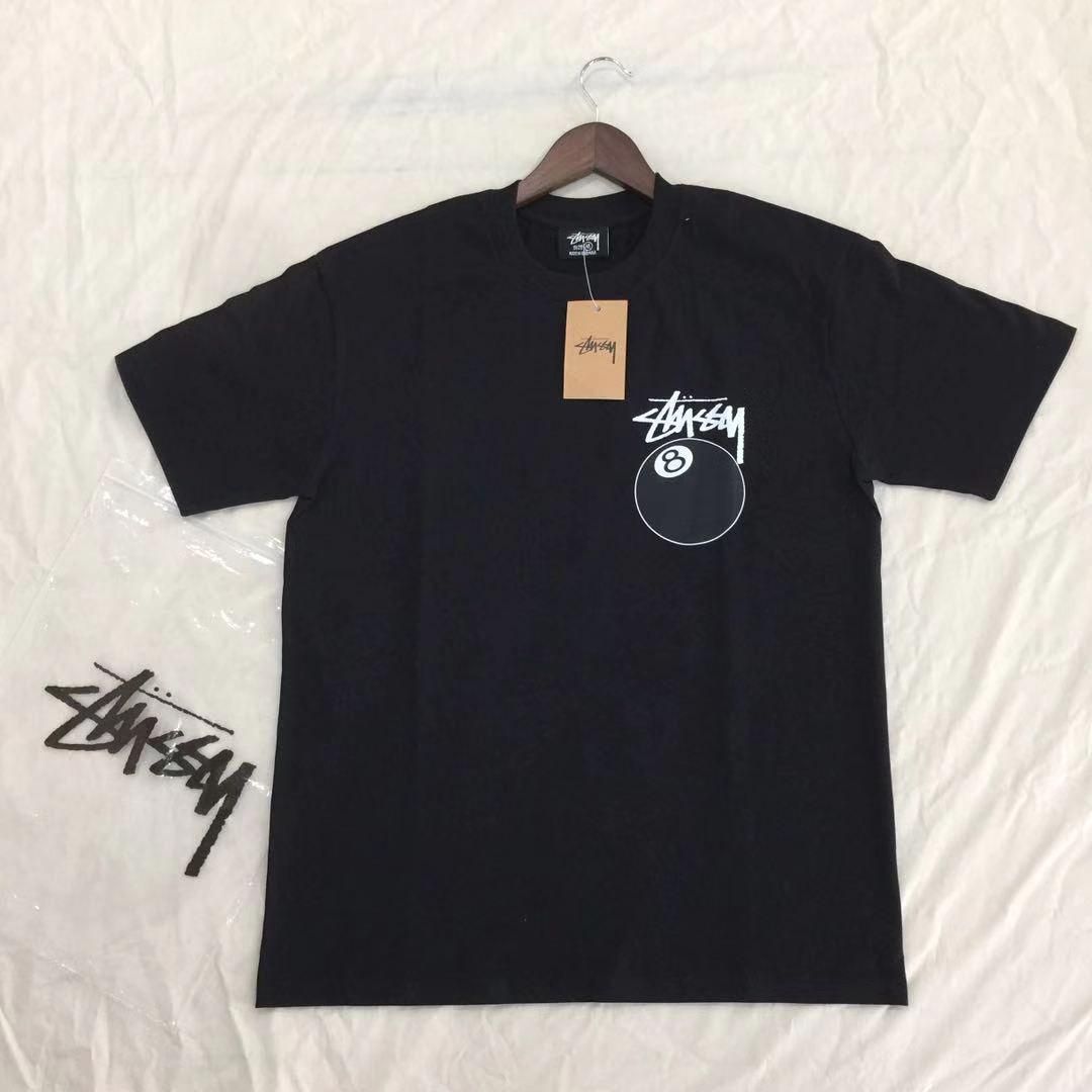 新品ステューシー 8ボール tシャツstussy ストゥーシー ブラック