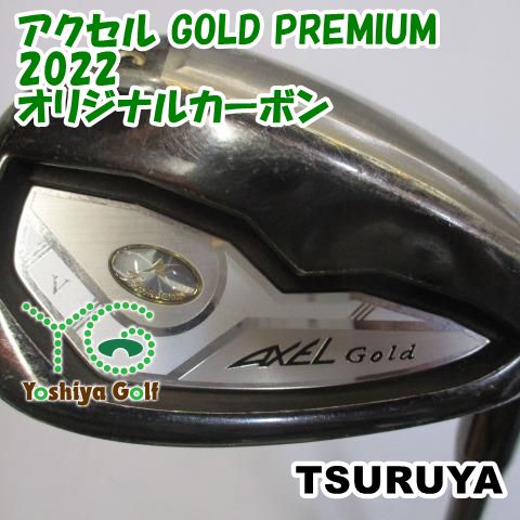 ウェッジ ツルヤ アクセル GOLD PREMIUM 2022/オリジナルカーボン/R/50[116133]