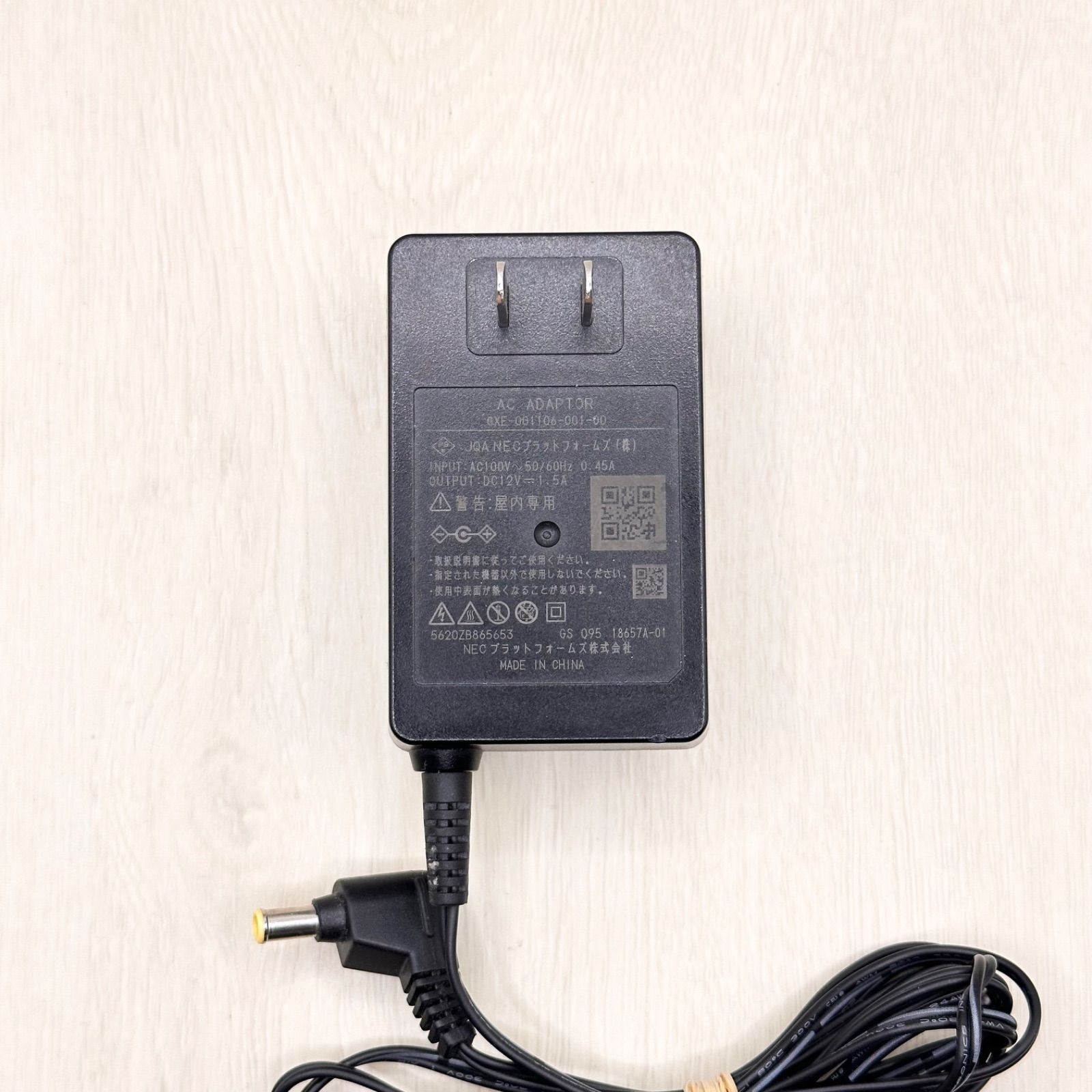 GXE-001106-001-00 NECプラットフォームズ ACアダプター Aterm Wi-Fi